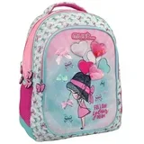 must: girl školska torba, ruksak sa tri odjeljka 32x18x43cm