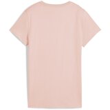 Puma Majica 'Ess' rosé / bela | Shoptok.si
