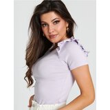 Sinsay ženska majica kratkih rukava s volanima 8277J-04X | shoptok.hr