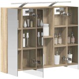  Kopalniška ogledalna omara Sonoma hrast 80 x 14.5 x 70 cm, (5000232880) | Shoptok.si