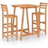 3-dijelni vrtni barski set od masivnog bagremovog drva | shoptok.hr