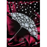 Optimum Sveska sa spiralom tvrdi povez dikto A5/80 Silk & Diamond Cene