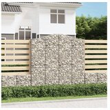  Gabionska košara s lukom 200x50x200/220 cm pocinčano željezo | shoptok.hr