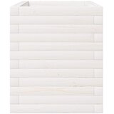  Vrtna sadilica bijela 110x40x49,5 cm od masivne borovine | Eponuda.com