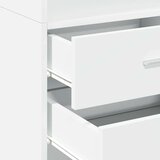 vidaXL Visoka komoda bijela 45x42,5x185 cm od konstruiranog drva | shoptok.hr