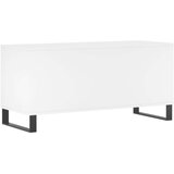vidaXL Omarica za gramofonske plošče bela 100x38x48 cm inženirski les | Shoptok.si