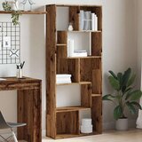 vidaXL Regal za knjige boja starog drva 67x24x161 cm konstruirano drvo | shoptok.hr