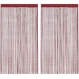  Končane Zavjese 2 kom 140x250 cm Bordo | shoptok.hr