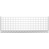  Rešetkasta stepenica 70 x 24 x 7 cm od pocinčanog čelika | shoptok.hr