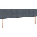 Krevet s od storage s madracem Tamno siva 200 x 200 cm Baršun | Eponuda.ba