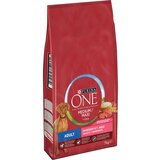 Purina One Medium/Maxi Adult govedina in riž - Varčno pakiranje: 2 x 7 kg Cene