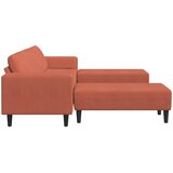 SOFA Crvena narančasta 250 x 188 x 76 cm Kordura tekstil | shoptok.hr