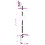  Zidna penjalica za mačke sa stupom za grebanje krem 187 cm | shoptok.hr