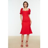 Trendyol Red Collar Detailed Dress Cijene