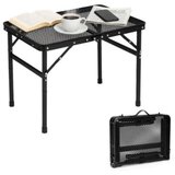 Bolzz Kamperski sklopivi sto 60 × 40 cm – Black MultiGarden Cene