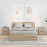  Noćni ormarići s ladicama 2 pcs Sonoma hrast 30,5 x 30 x 43 cm | shoptok.hr