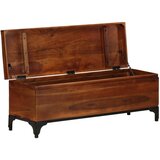 Furnova Skrinja za shranjevanje 110x35x41 cm trden akacijev les, (21955934) | Shoptok.si