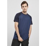 Urban Classics Contrasting raglan t-shirt navy blue/midnightnavy | shoptok.hr
