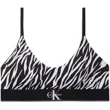Calvin Klein Jeans Triangel / Brez opore Unlined Bralette Črna Cene