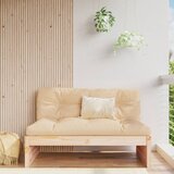 vidaXL Vrtni sredinski kavč 120x80 cm trdna borovina Cene