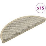 vidaXL samoljepljivi otirači za stepenice 15 kom 56 x 20 cm sivi | shoptok.hr