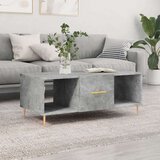 vidaXL Stolić za kavu boja betona 102 x 50 x 40 cm konstruirano drvo | shoptok.hr