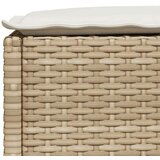  6-dijelni set vrtnih sofa s jastucima bež od poliratana | shoptok.hr