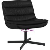  Stolica na kotačiće Crna 63 x 75 x 76 cm PU | shoptok.hr