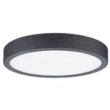 PAULMANN Okrugla ploča s LED svjetlom Cosara (15 W, Ø x V: 30 x 6,2 cm, Tamno siva, Neutralno bijelo) | shoptok.hr