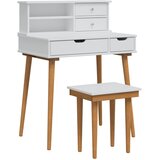  Set toaletnog stolića FAUSKE 3 kom. Bijela 76 x 50 x 103,5 cm | shoptok.hr