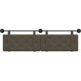  Držeće uzglavlje Zidne Sivi 190 x 55 x 5 cm Lažna koža - Sivi 180 cm bez LED | shoptok.hr