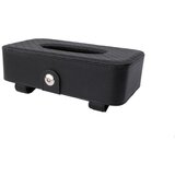 INF Držalo robčkov za avto senčnik – PU usnje, magnet, inox sponka Black, (5000253775) | Shoptok.si