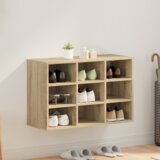 vidaXL ormar za cipele s policom s pohranom 52.5 x 30 x 50 cm konstruirano drvo | shoptok.hr