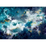  Foto tapeta - Stormy ocean - abstract blue composition in watercolour style 150x105 Standard | shoptok.hr