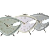 Budilica DKD Home Decor 11 5 x 4 x 10 cm Metal PVC Vintage (3 Dijelovi) | shoptok.hr