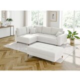Ropez Bijeli tabure od bouclé tkanine Ariella – | shoptok.hr