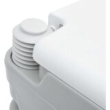 Kamperski WC Siva i bijela 41,5 x 36,5 x 30 cm Polietilen | shoptok.hr