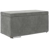  Stolica Temno siva 81 x 41 x 40 cm Samet in Umetno Leseno, (5000302383) | Shoptok.si