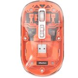 MeeTion BTM005OR bežični BT punjivi miš, 2.4GHZ, oranž