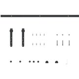 vidaXL Komplet kliznih vrata ormarića 91 cm ugljični čelik | shoptok.hr