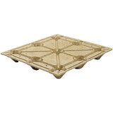 ratioform Paleta iz prešanega lesa, DxŠ 1200 x 1000 mm, z 9 nogami, nosilnost 900 kg, DE 10 kosov, od 5 DE Cene