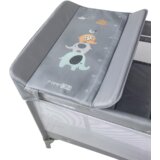 Freeon prijenosni krevetić Elephants s dvostrukim dnom gray 81514 | shoptok.hr