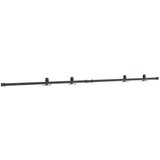 vidaXL Komplet drsnih vrat omarice 213 cm ogljikovo jeklo | Shoptok.si