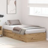  Posteljni okvir Artisan hrast Les Enojna, (22051222) | Shoptok.si
