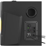 Mikado Zvučnici 2.1 gaming Mikado MD-254 2 1 25W (5W*2 15W) USB SD FM FM Bluetooth supported RGB sound system, 40116 | Eponuda.ba