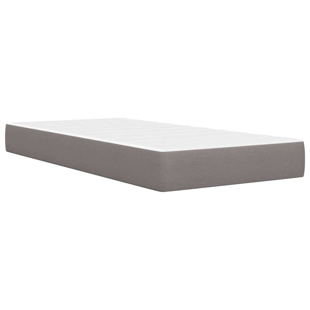  Okvir za krevet Sivo-smeđa 90 x 200 cm Poliester - Sivo-smeđa 90 x 200 cm | shoptok.hr