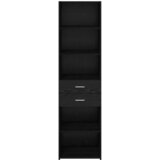  Highboard Crni hrast 50 x 42,5 x 185 cm Konstruirano drvo | shoptok.hr
