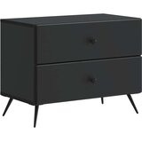  Noćni ormar Crna 62 x 34 5 x 47 5 cm Konstruirano drvo | shoptok.hr