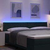  LED glava postelje Temno zelena 200 cm Umjetno usnje, (5000142394) | Shoptok.si