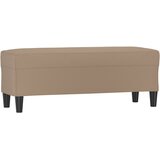  Klupa boja cappuccina 100 x 35 x 41 cm od umjetne kože | shoptok.hr